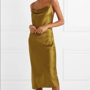Fleur du mal Silk Slip Dress